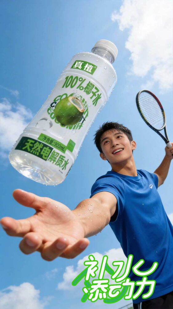 100% 椰子水