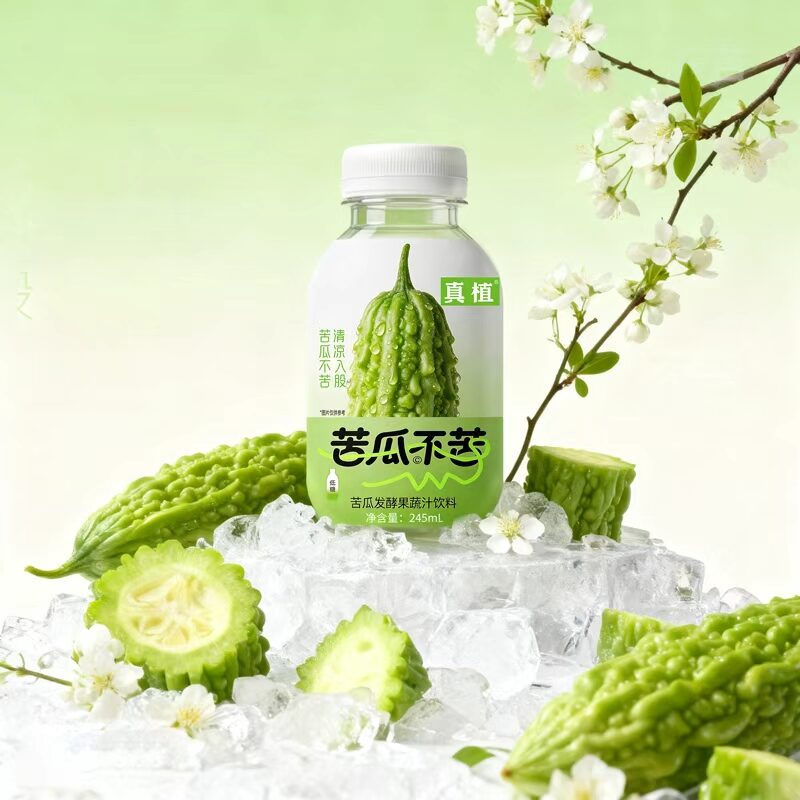 真植苦瓜不苦发酵果蔬汁